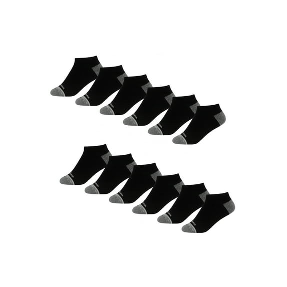 Wrangler Mens Performance No Show Sock, 12 pack