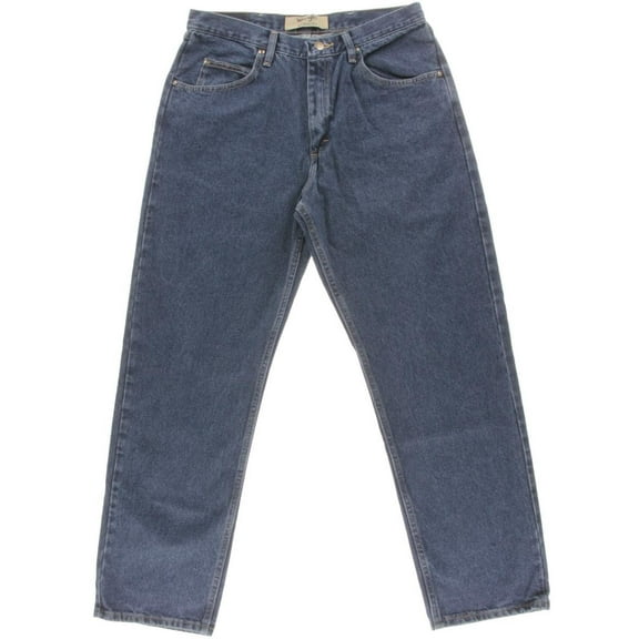 Wrangler Mens Relaxed Fit Denim Classic Jeans