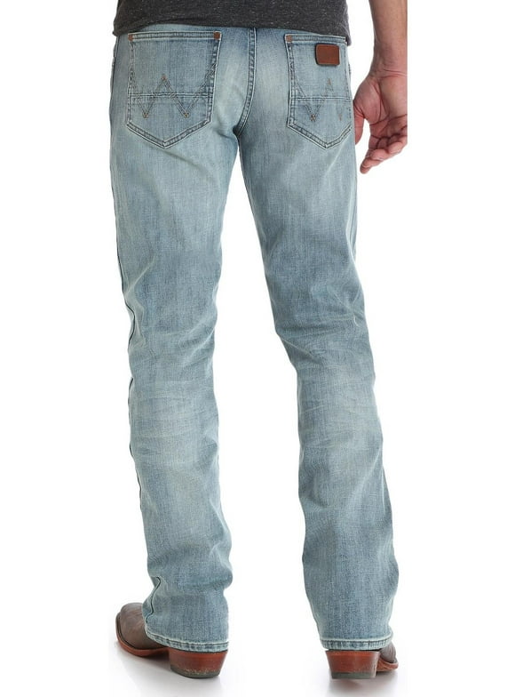 Boots For Men Men's Wrangler Retro Relaxed Fit Bootcut Jeans The