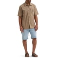 thumbnail image 1 of Wrangler® Men's Relaxed Stretch Short Sleeve Shirt, Sizes S-5XL, 1 of 4