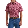 thumbnail image 1 of Wrangler® Men's and Big Men's Regular Fit Short Sleeve Western Shirt, Sizes S-5XL, 1 of 5