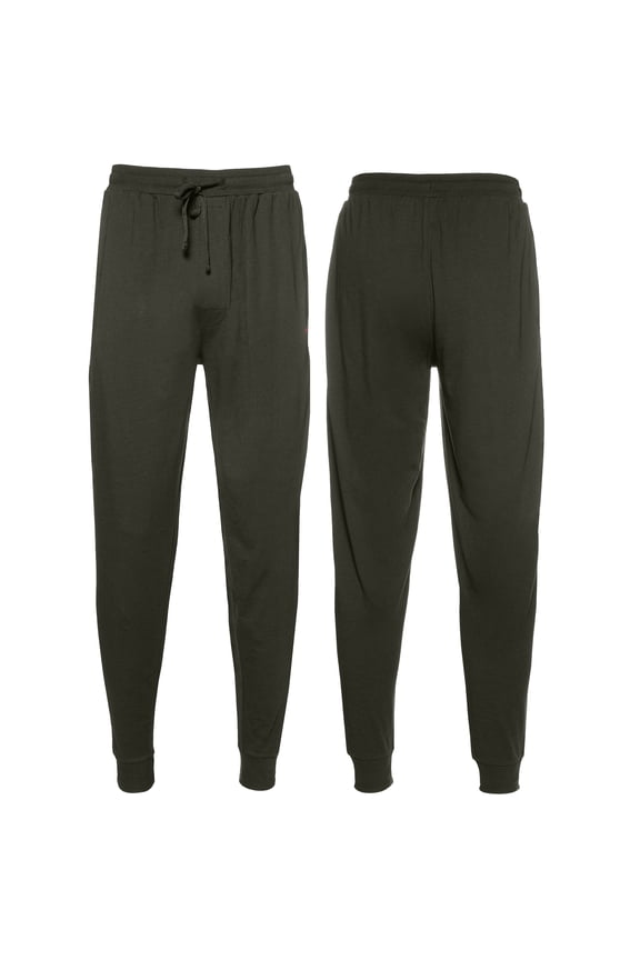 Sleep Jogger CVC Jersey Ankle Pajama Bottoms Sleep Pants for Men, S-2XL
