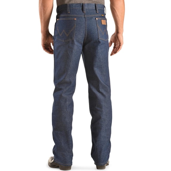 Wrangler Mens Slim Fit Cowboy Cut Jeans, Rigid Indigo, 100% Cotton ...