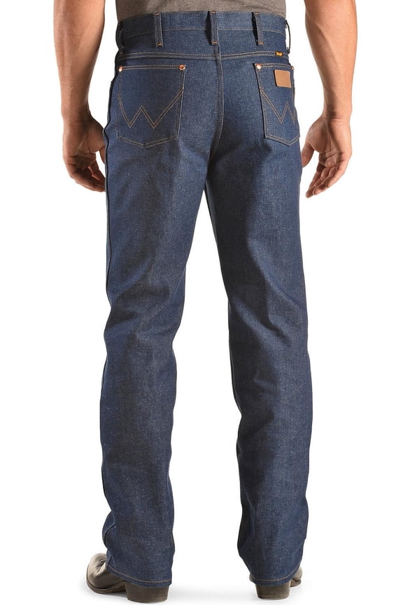 Mens Slim Fit Cowboy Cut Jean - Rigid Indigo