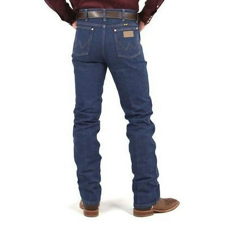Wrangler Mens Slim Fit Cowboy Cut Jean Rigid Indigo Walmart