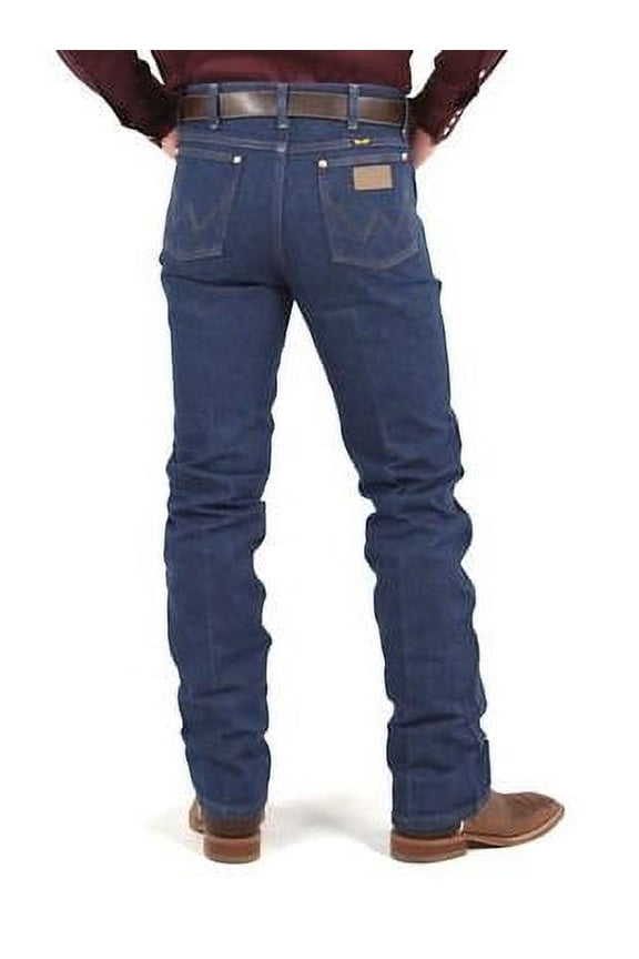 Mens Slim Fit Cowboy Cut Jean - Rigid Indigo