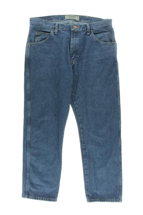 Mens Stonewash Classic Straight Leg Jeans