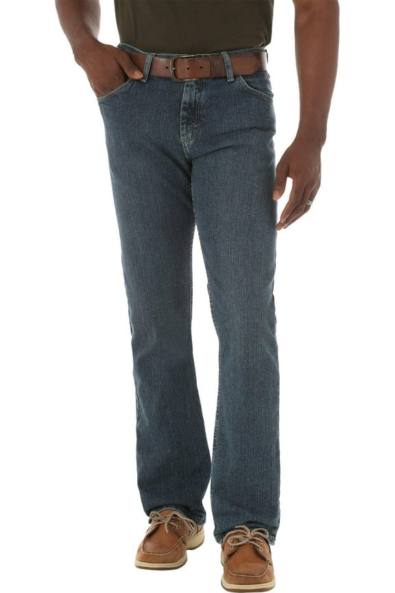 Mens Straight Fit Comfort Flex Jeans