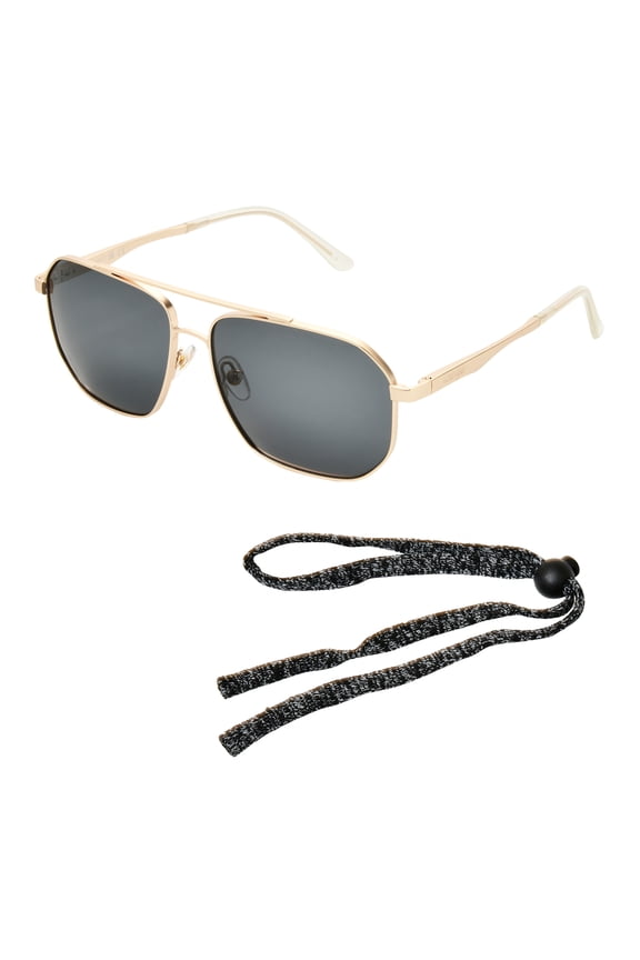 Metal Spur Unisex Sunglasses with Cord