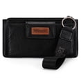 thumbnail image 1 of Wrangler Minimalist Wristlet Wallet with Phone Slot & RFID Protection & Smooth Zipper, Black, 1 of 7