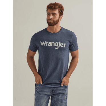 Wrangler Navy Heather Year Round - Mens Tee  - 112344136