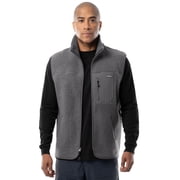 Wrangler Outdoor Men's & Big Men's Full Zip Burly Utility Hiking Sweater Vest, Size S-2XL