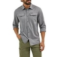 thumbnail image 1 of Wrangler® Outdoor Men's Long Sleeve Thru Hike Shirt Sizes S-3XL, 1 of 7