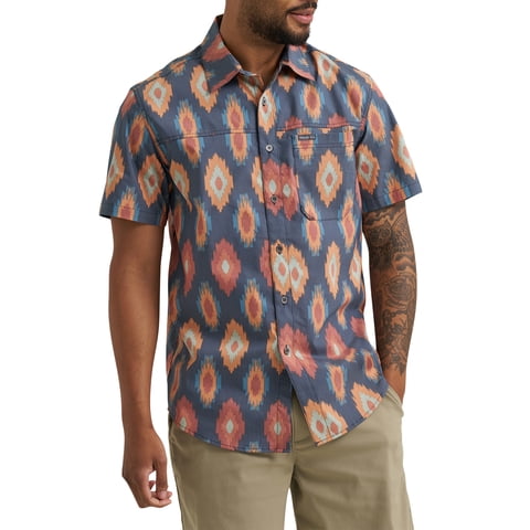 ® Outdoor Men's and Big Men's Single Pocket Short Sleeve Shirt, Sizes S-3XL