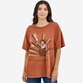 thumbnail image 1 of Wrangler Womens  George Strait Tee XXL Rust, 1 of 2