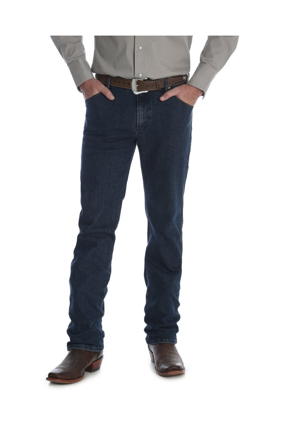 Men's Premium Performance Cool Vantage Regular Fit Cowboy Cut Jeans Indigo 33W x 34L US