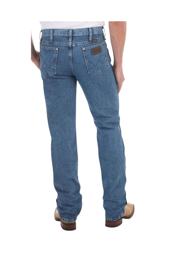 Premium Performance Dark Stonewash Slim Jeans 38-34