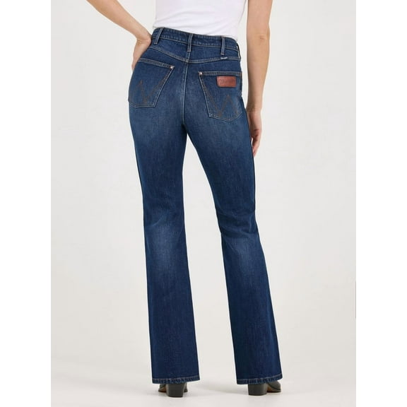 Wrangler Womens Wrenley High Rise Jeans 30x34 Denim