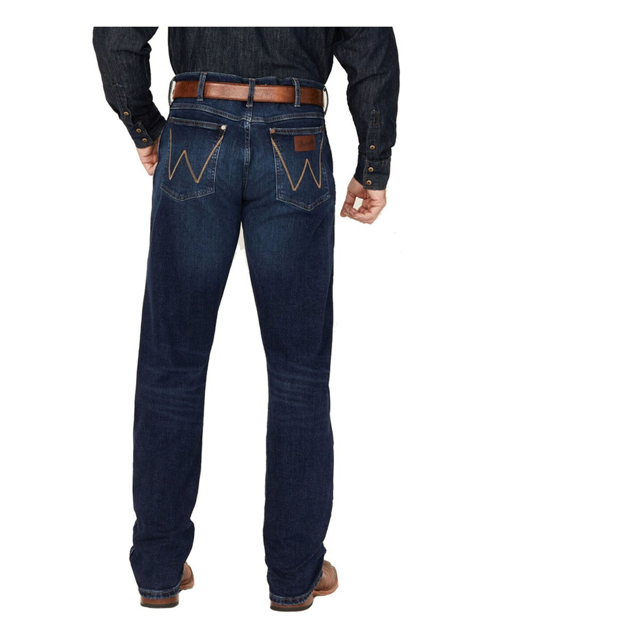 Wrangler Retro Beckford Dark Wash Slim Mens Jeans 112352739