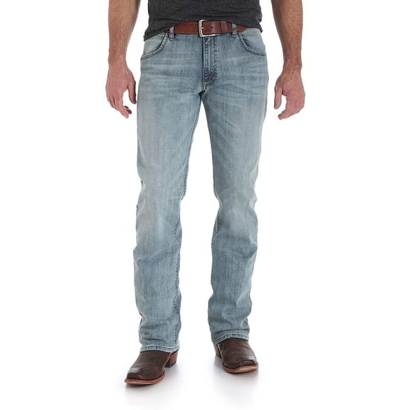 Wrangler Men's Retro® Slim Light Wash Bootcut Jean 77MWZBR