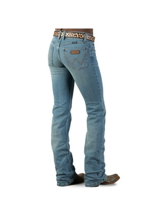Wrangler Womens Bootcut Jeans in Womens Jeans 