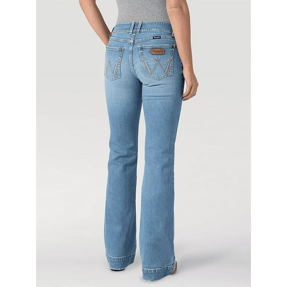 Wrangler Retro Mae Mid Rise Hallie - Ladies Jeans - 112328358