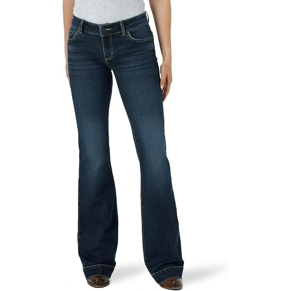 Wrangler Retro Samantha Mae Wide Leg Trouser Jeans Women's