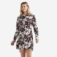 thumbnail image 1 of Wrangler Women's Americana Cow Print Western Snap Shirt Dress 112356666, 1 of 4