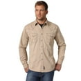 thumbnail image 1 of Wrangler Retro Premium Tan Snap - Mens Shirt  - Mvr502T, 1 of 4