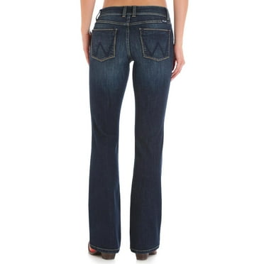 Wrangler Women's Retro Low Rise Dark Wash Sadie Jeans - 1007MWZGS 1W x 34L