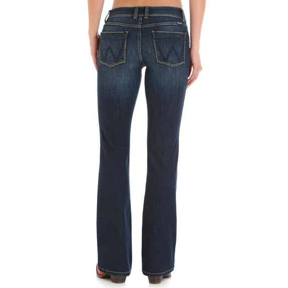 Wrangler Women's Retro Low Rise Dark Wash Sadie Jeans - 1007MWZGS 1W x 34L