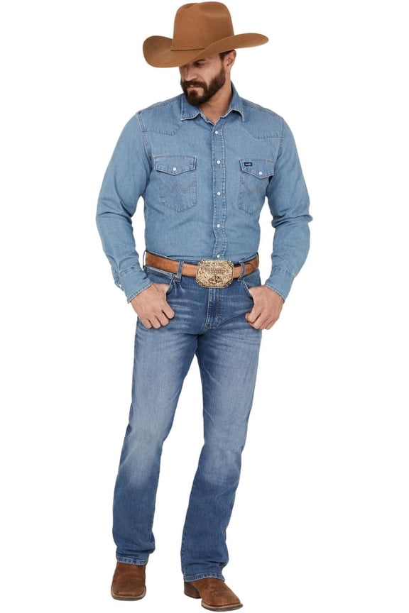 Retro Slim Bootcut Friesian - Mens Jeans - 112325733