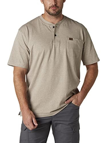 L'Appartement 【GOOD GRIEF!】HENLEY SHORT Men's Vintage Short Sleeve Henley Shirt - Goodfellow & Co