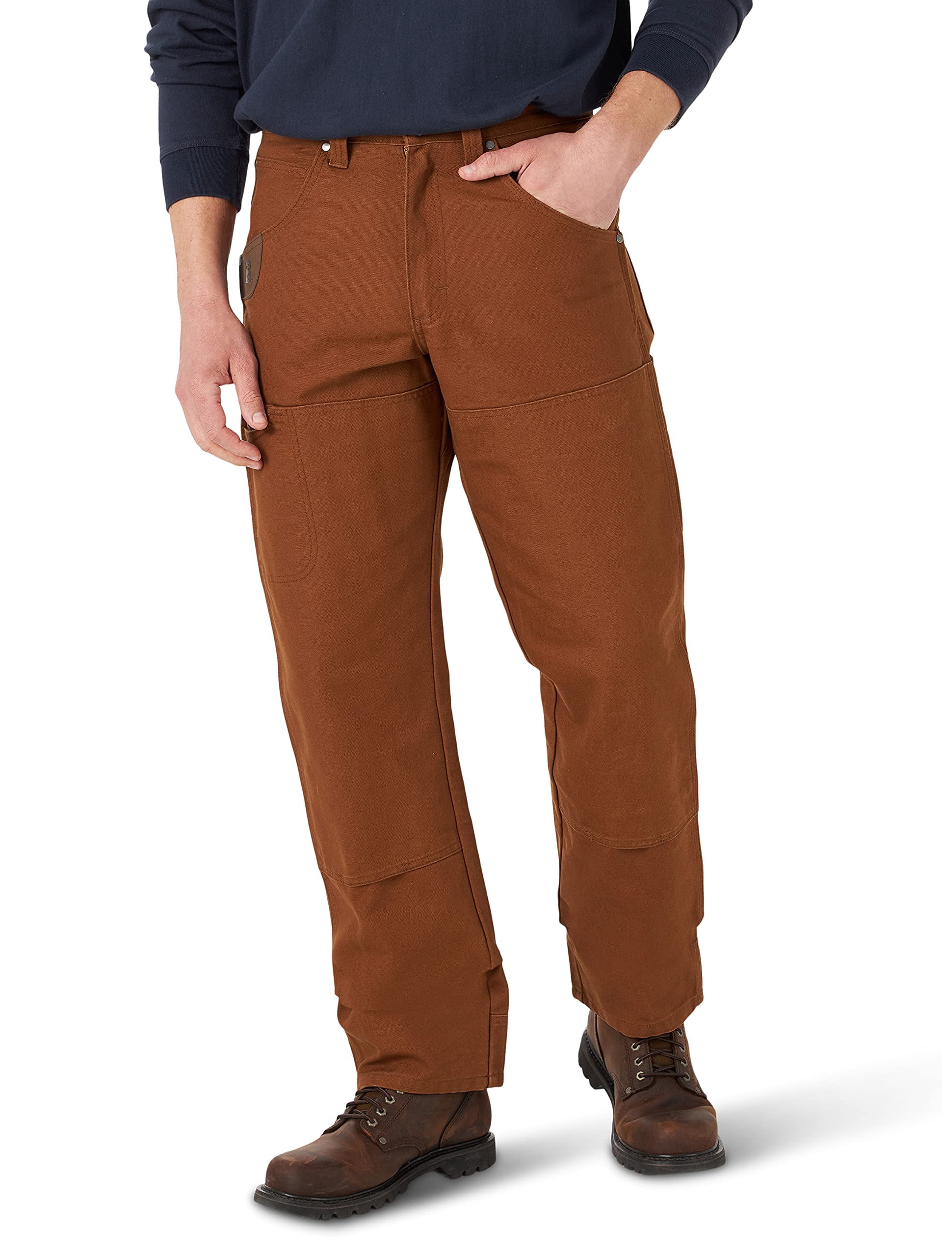 Wrangler Riggs Workwear Men's Tough Layers Relaxed Fit Canvas Pant
