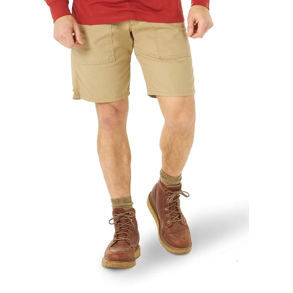 Wrangler Riggs Workwear Mens 10 Regular Fit Work Short 58 Regular Golden Khaki