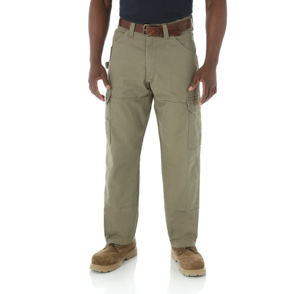 Wrangler Men's RIGGS Workwear Ripstop Ranger Pants - Bark, Bark, 54X30