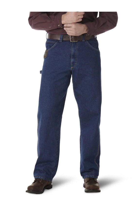 Wrangler Riggs Workwear mens Workhorse jeans, Antique Indigo, 46W x 34L US