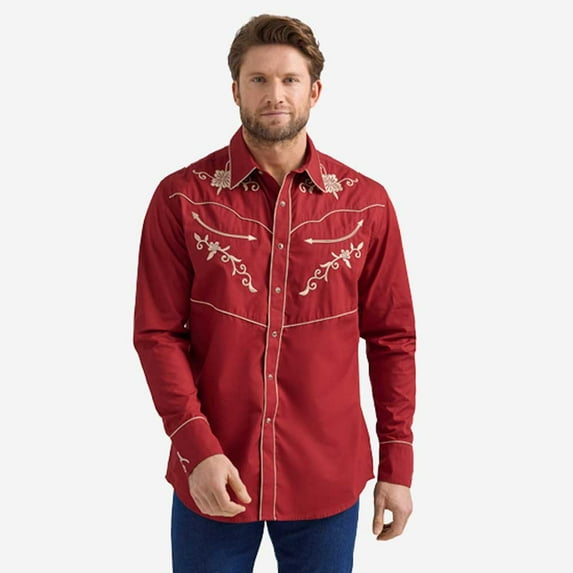 Wrangler Rodeo Ben Red Shirt
