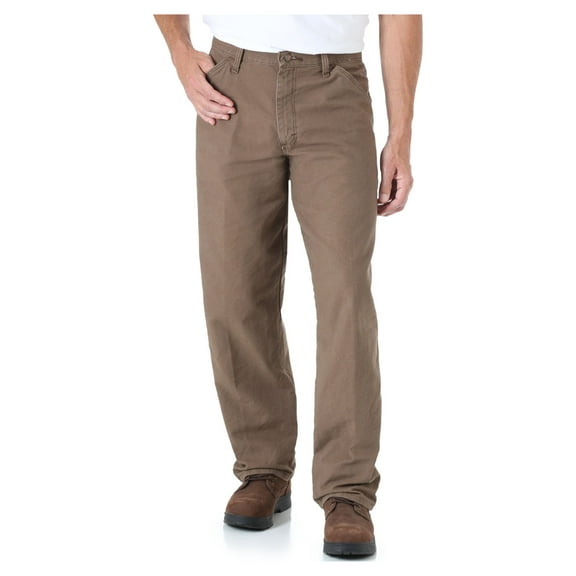 Wrangler Rustler Men'and Big Men's Canvas Carpenter Straight Leg Jeans