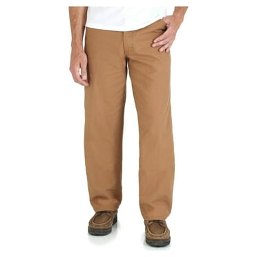 Wrangler Rustler Men'and Big Men's Canvas Carpenter Straight Leg Jeans