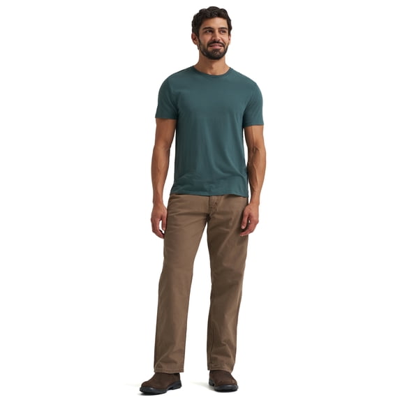 Wrangler Rustler Men'and Big Men's Canvas Carpenter Straight Leg Jeans