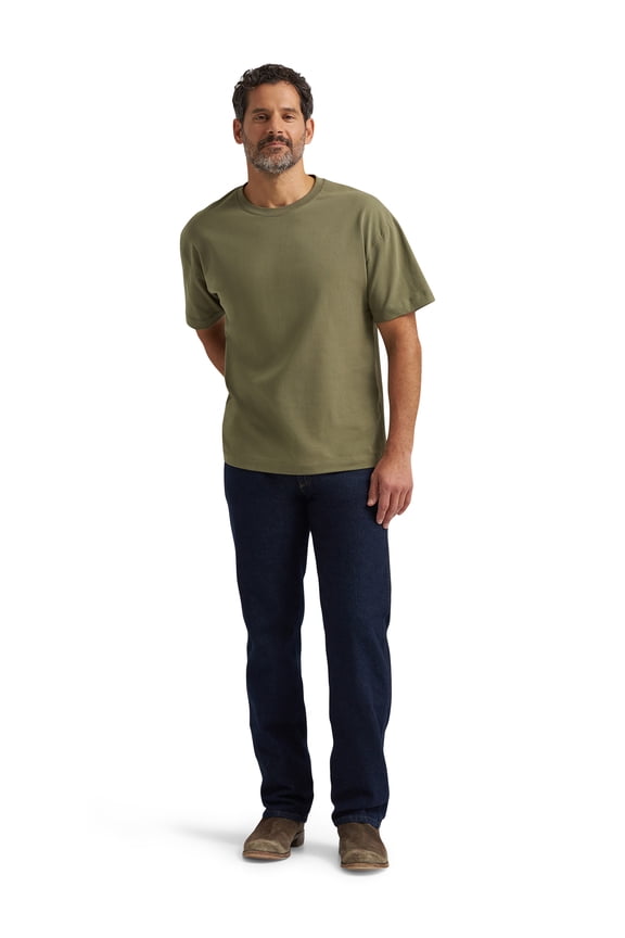 Wrangler Rustler Men's and Big Men's Regular Fit Boot Cut Cotton Jeans