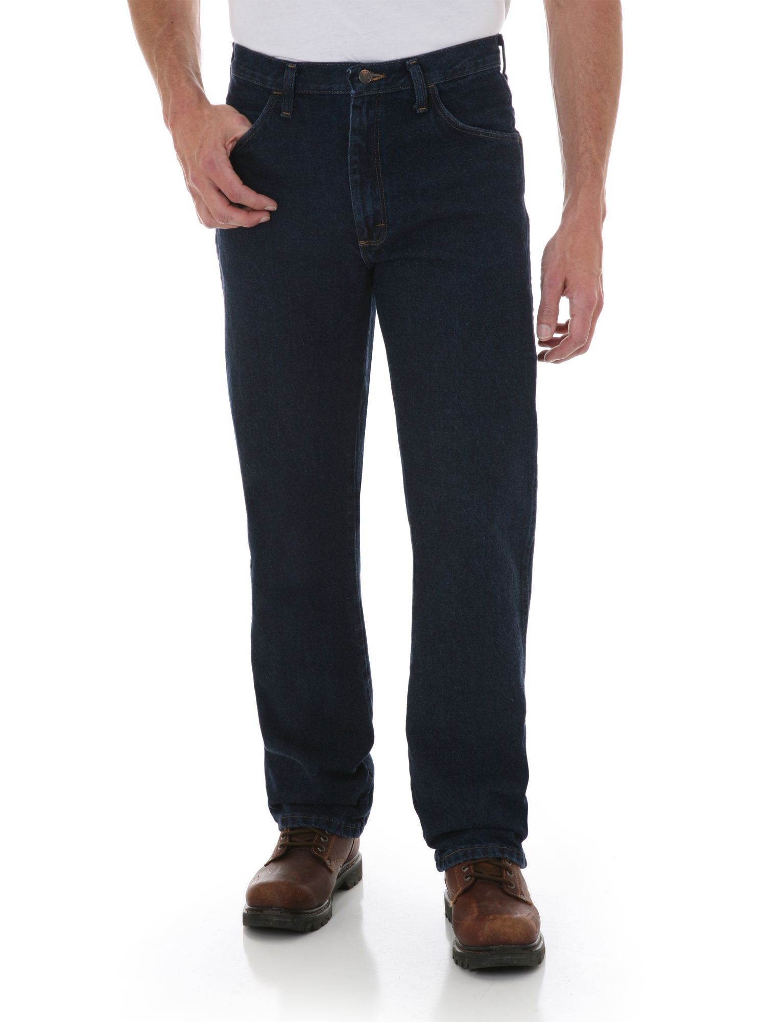 Wrangler Rustler Men's and Big Men's Regular Fit Boot Cut Cotton Jeans - image 1 of 5