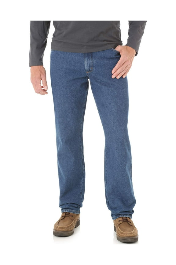 Wrangler Rustler Men's and Big Men's Relaxed Fit Jeans
