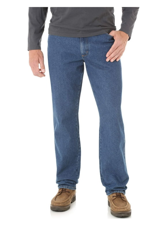 Wrangler Rustler Men's and Big Men's Relaxed Fit Jeans