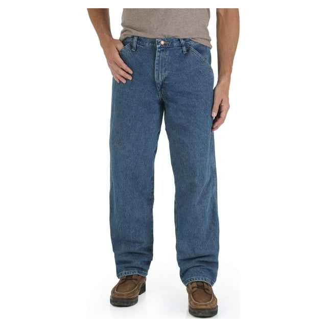 Wrangler Rustler Men's and Big Men's Straight Leg Carpenter Jeans ...
