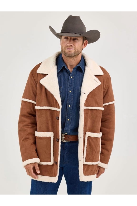 Sherpa Cowboy Rawhide - Mens Jacket  - 112368225