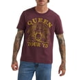 thumbnail image 1 of Wrangler® Men's Short Sleeve Queen Graphic Band Tee, Sizes S-3XL, 1 of 3