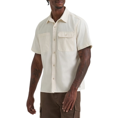 Wrangler ® Men's Utility Streetwear Short Sleeve Shirt, Sizes S-3XL