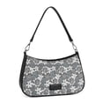 thumbnail image 1 of Wrangler Shoulder Bag for Women Lace Floral Small Purse Hobo Handbag, Black, 1 of 7